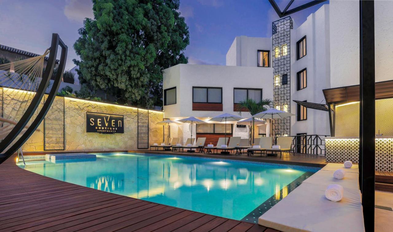 Seven Boutique Apartments Cancún Extérieur photo