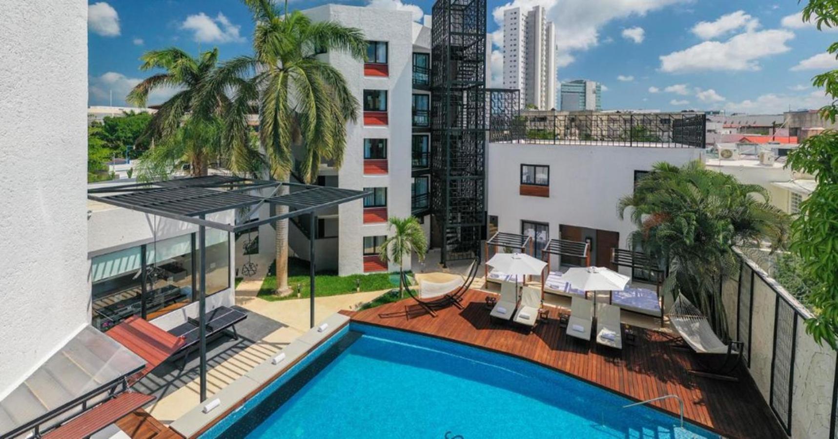 Seven Boutique Apartments Cancún Extérieur photo